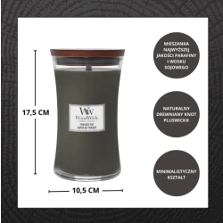 WoodWick FRASIER FIR Świeca zapachowa z drewnianym knotem 609,5 g